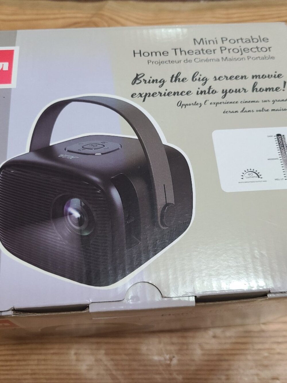 RCA Mini portable Home Theatre Projector